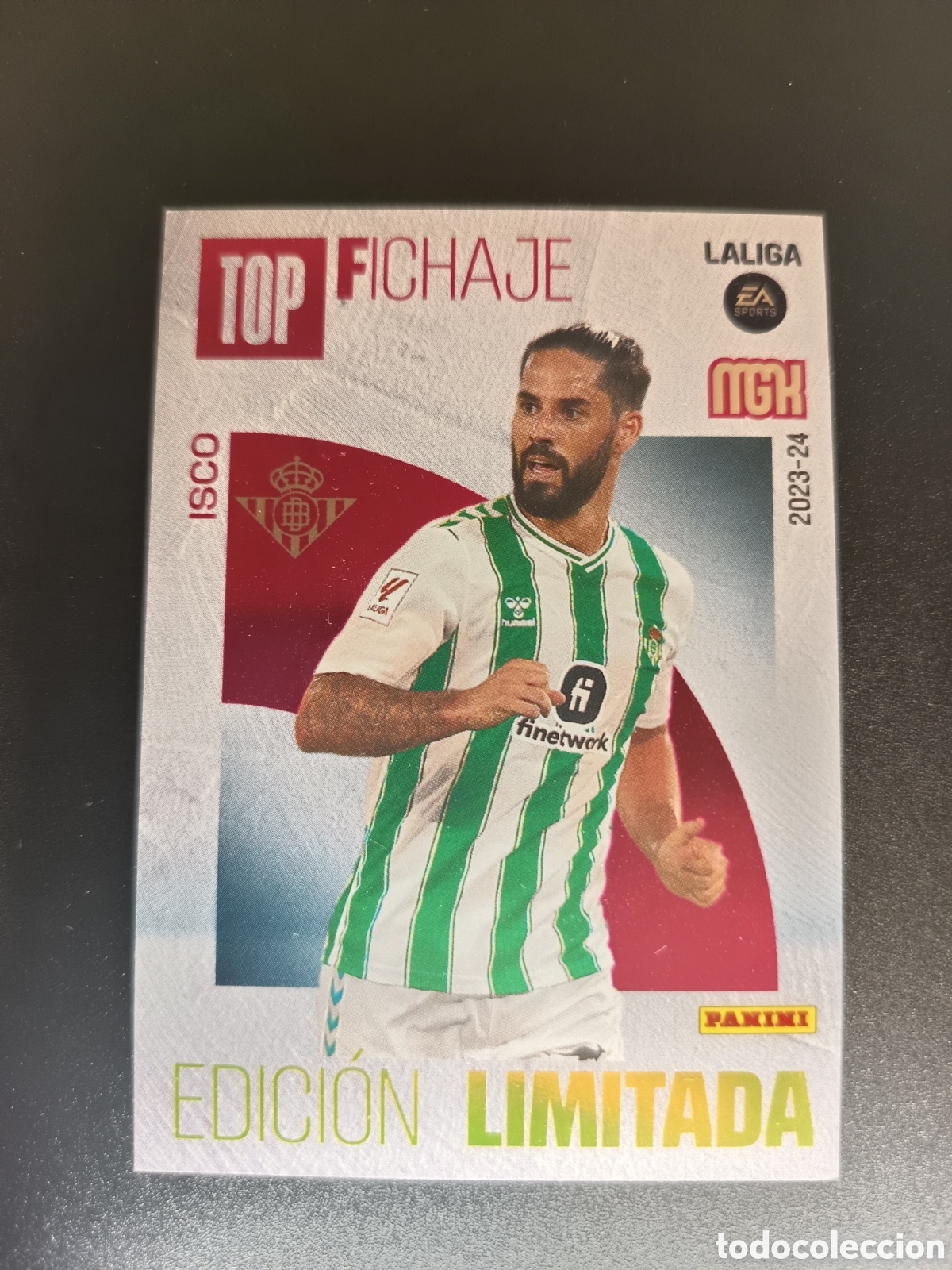Coleccionismo cromos antiguos: ISCO TOP FICHAJE EDICION LIMITADA MEGACRACKS 2023-24 2023 2024