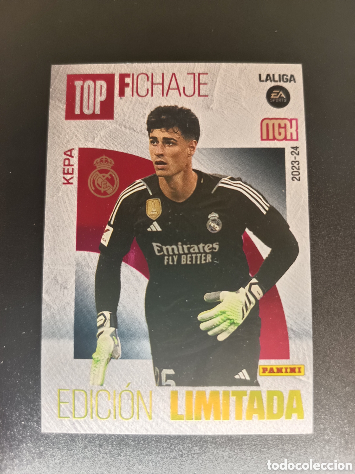 Coleccionismo cromos antiguos: KEPA TOP FICHAJE EDICION LIMITADA MEGACRACKS 2023-24 2023 2024