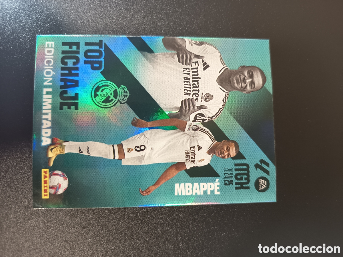 Coleccionismo cromos antiguos: MBAPPE TOP FICHAJE EDICION LIMITADA MEGACRACKS 2024-25 2024 2025
