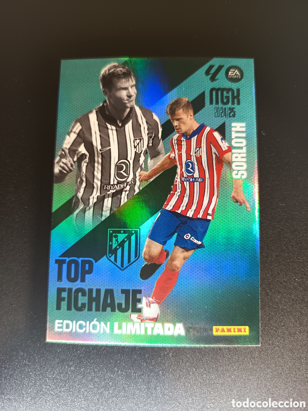 Coleccionismo cromos antiguos: SORLOTH TOP FICHAJE EDICION LIMITADA MEGACRACKS 2024-25 2024 2025
