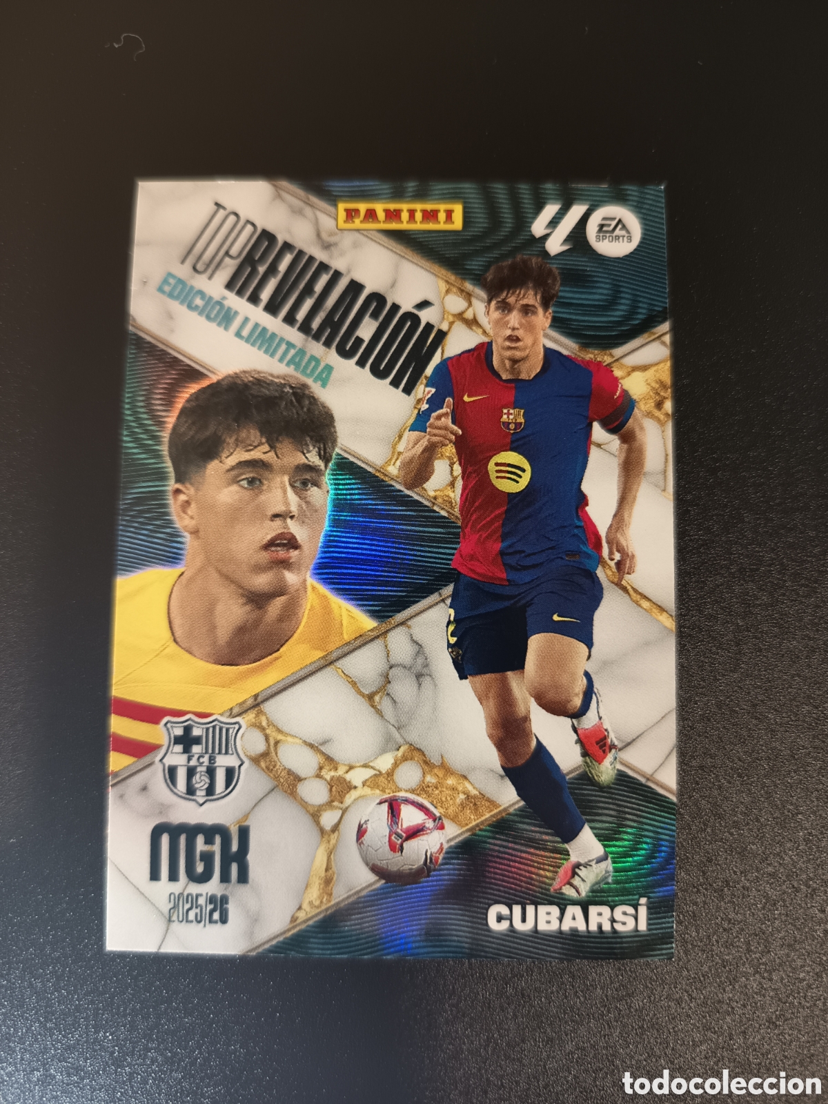 Coleccionismo cromos antiguos: CUBARSI TOP REVELACION EDICION LIMITADA MEGACRACKS 2025-26 2025 2026