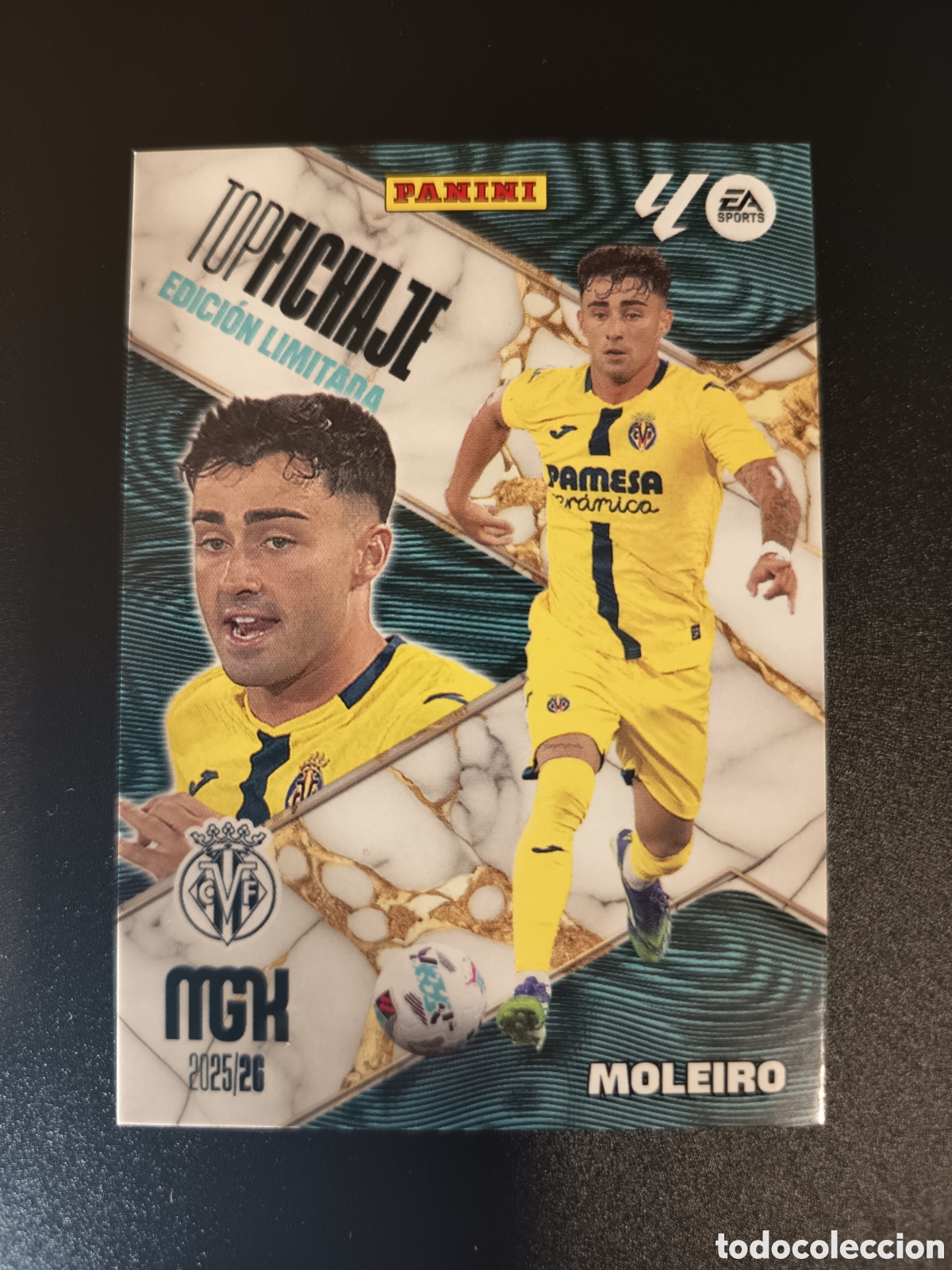 Coleccionismo cromos antiguos: MOLEIRO TOP FICHAJE EDICION LIMITADA MEGACRACKS 2025-26 2025 2026