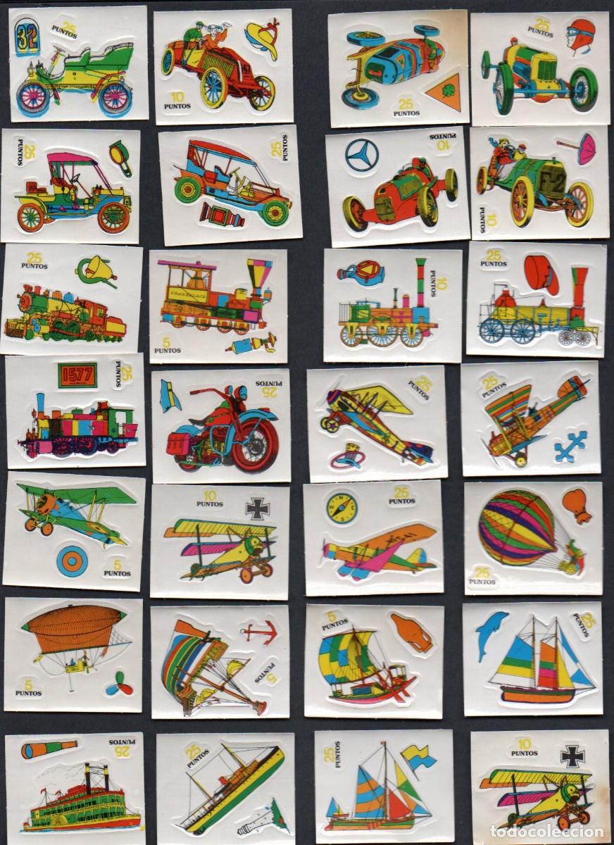 Coleccionismo cromos antiguos: LOTE DE 28 CROMOS BOLLYCAO, CROMOLOCOMOCION. SIN PEGAR. TODOS DIFERENTES.