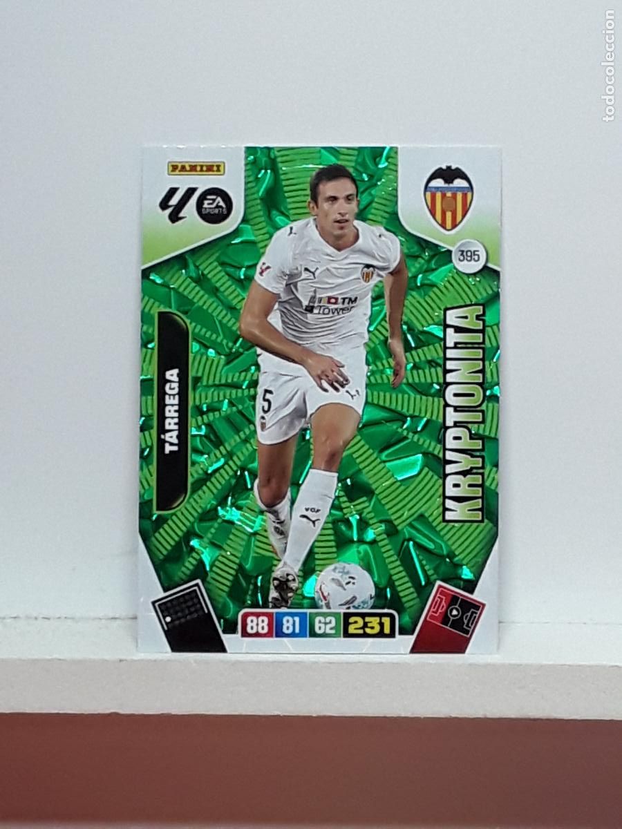 Coleccionismo cromos antiguos: ADRENALYN 2025 2026 25 26 ALBUM PANINI LIGA N 395 VALENCIA KRYPTONITA TARREGA