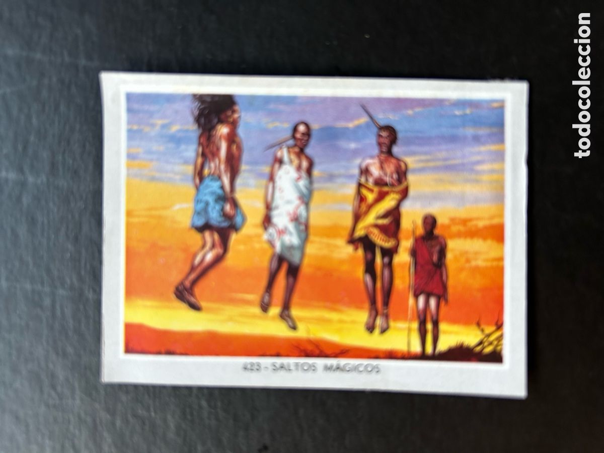 Coleccionismo cromos antiguos: VIDA Y COLOR 2 MIDI (MEDIANO) &Aacute;LBUM 1969. CROMOS 8,5 X 6 CM. (DESPEGADO) CROMO N&ordm; 423