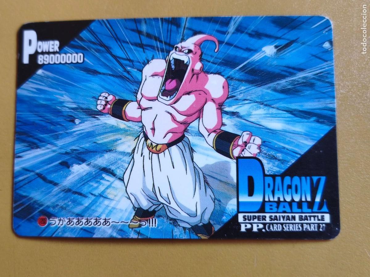 Coleccionismo cromos antiguos: dragonball z, super saiyan battle made in japan 1995