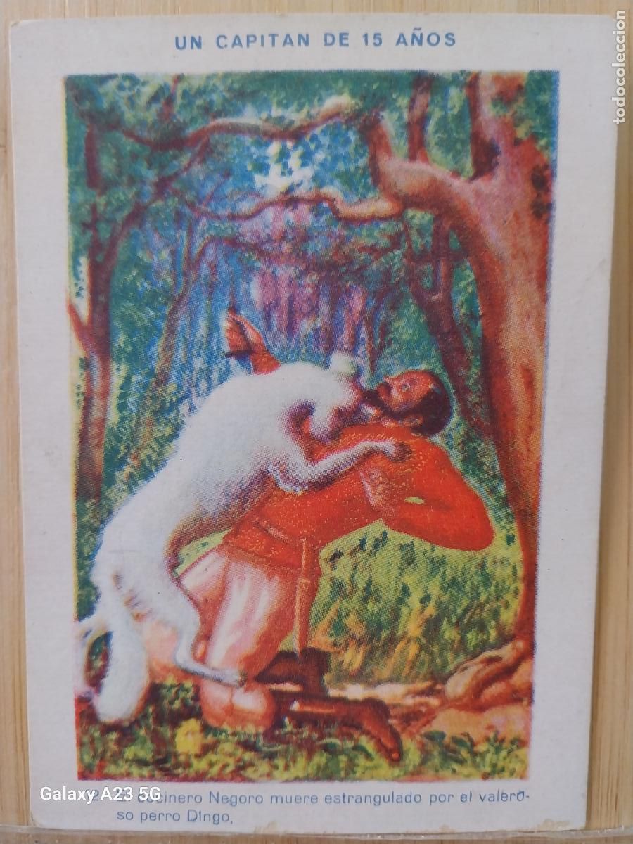 Coleccionismo cromos antiguos: UN CAPITAN DE 15 A&Ntilde;OS CROMO 12 ANTIGUO SIN PUBLICIDAD 10.5X7.5CMS ORIGINAL *