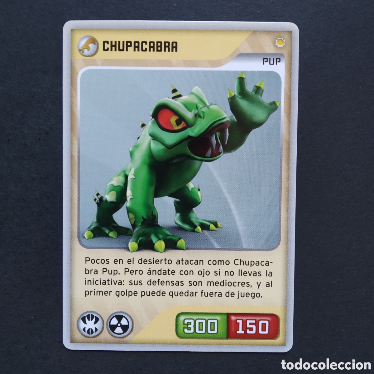 Coleccionismo cromos antiguos: CROMO - N&ordm; 100 - CHUPACABRA - INVIZIMALS, DESAFIOS OCULTOS - PANINI - A&Ntilde;O 2013