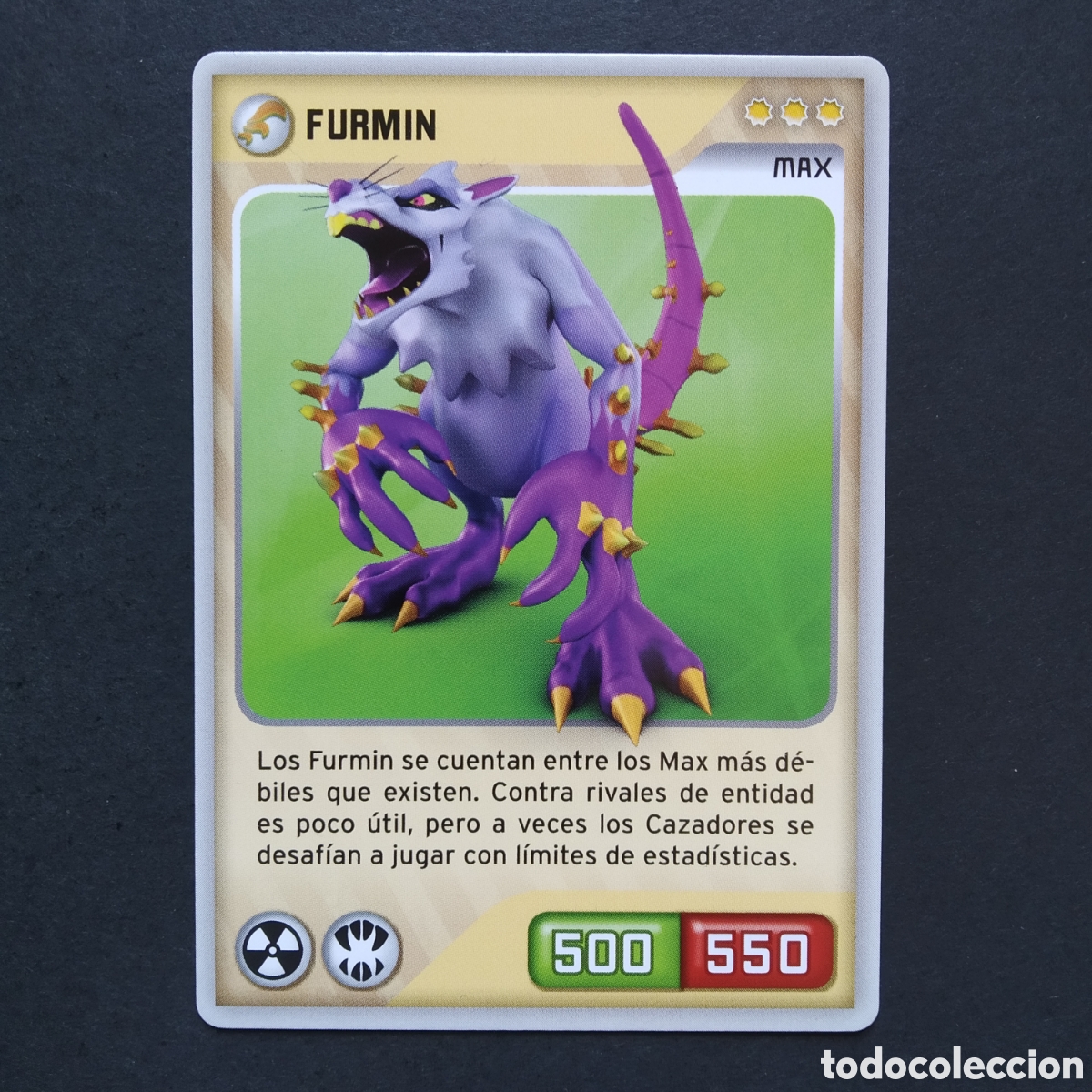 Coleccionismo cromos antiguos: CROMO - N&ordm; 105 - FURMIN - INVIZIMALS, DESAFIOS OCULTOS - PANINI - A&Ntilde;O 2013