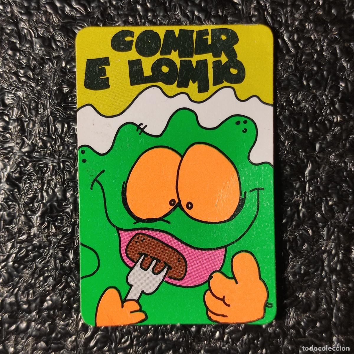 Coleccionismo cromos antiguos: CROMO . COMER E LOMIO - PASTELITOS PHOSKITOS . QUE E LOMIO. RECUPERADO