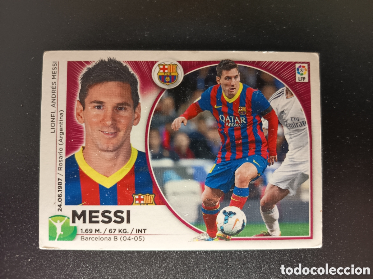 Collezionismo Figurine antiche: SIN PEGAR CROMO STICKER N&ordm; 17 MESSI COLECCI&Oacute;N LIGA ESTE PANINI 2014-15 2014 2015 (III)