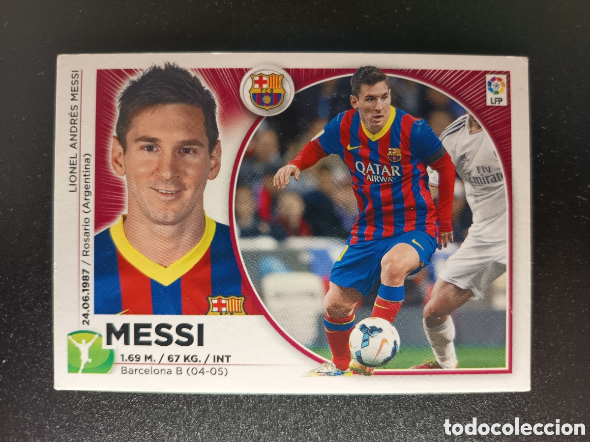 Collezionismo Figurine antiche: SIN PEGAR CROMO STICKER N&ordm; 17 MESSI COLECCI&Oacute;N LIGA ESTE PANINI 2014-15 2014 2015 (IV)