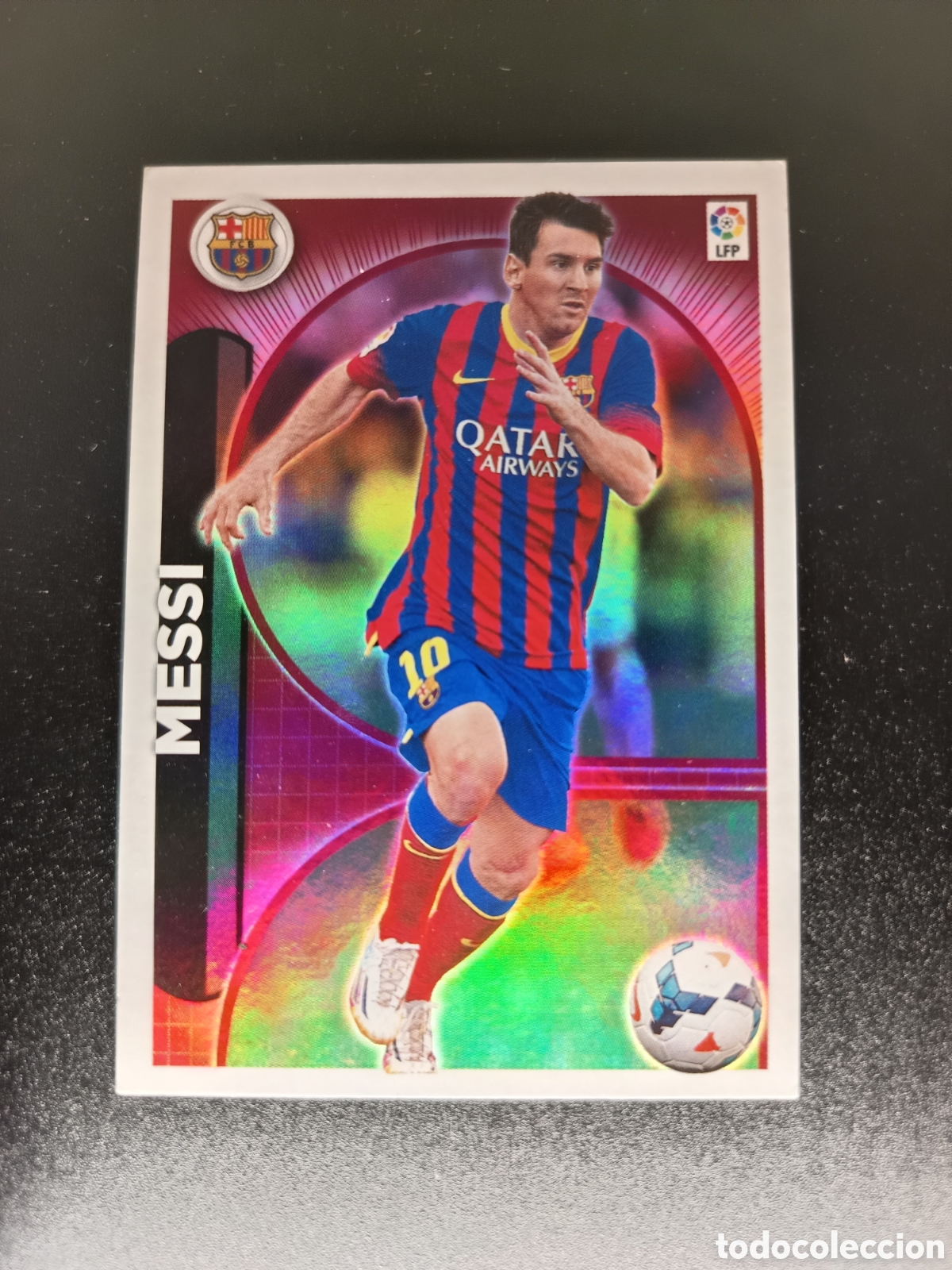 Coleccionismo cromos antiguos: SIN PEGAR CROMO STICKER N&ordm; 25 MESSI COLECCI&Oacute;N LIGA ESTE PANINI RESUMEN 2014-15 2014 2015 (II)