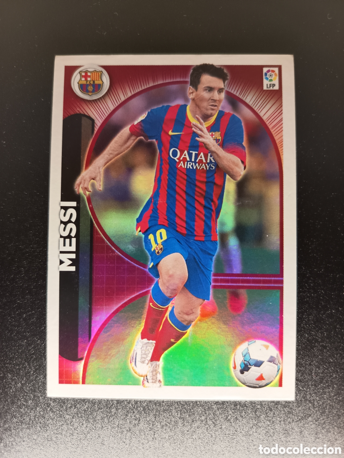 Coleccionismo cromos antiguos: SIN PEGAR CROMO STICKER N&ordm; 25 MESSI COLECCI&Oacute;N LIGA ESTE PANINI RESUMEN 2014-15 2014 2015 (III)