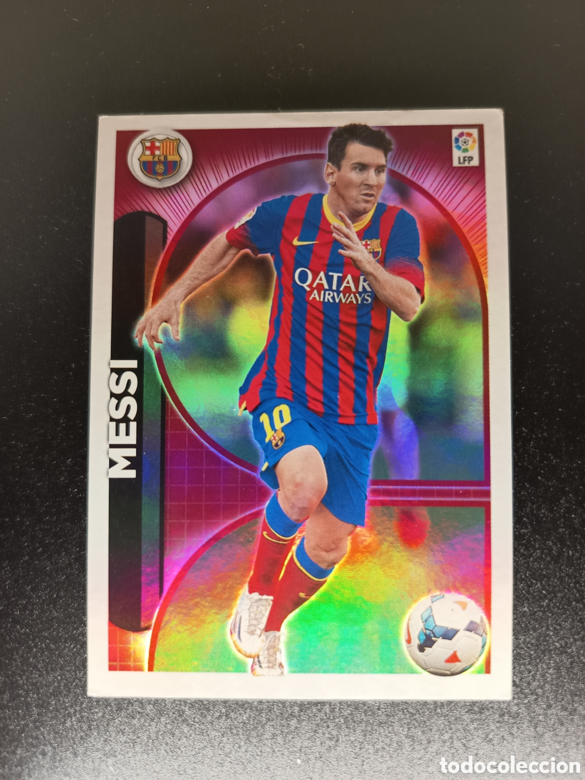 Coleccionismo cromos antiguos: SIN PEGAR CROMO STICKER N&ordm; 25 MESSI COLECCI&Oacute;N LIGA ESTE PANINI RESUMEN 2014-15 2014 2015 (IV)