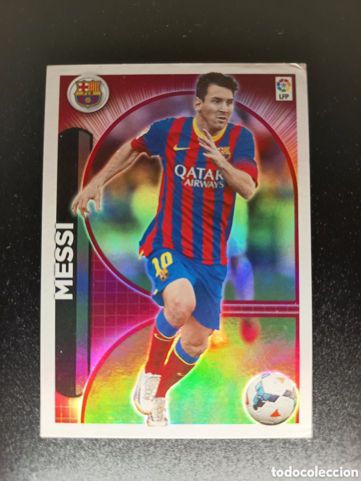 Coleccionismo cromos antiguos: SIN PEGAR CROMO STICKER N&ordm; 25 MESSI COLECCI&Oacute;N LIGA ESTE PANINI RESUMEN 2014-15 2014 2015 (V)