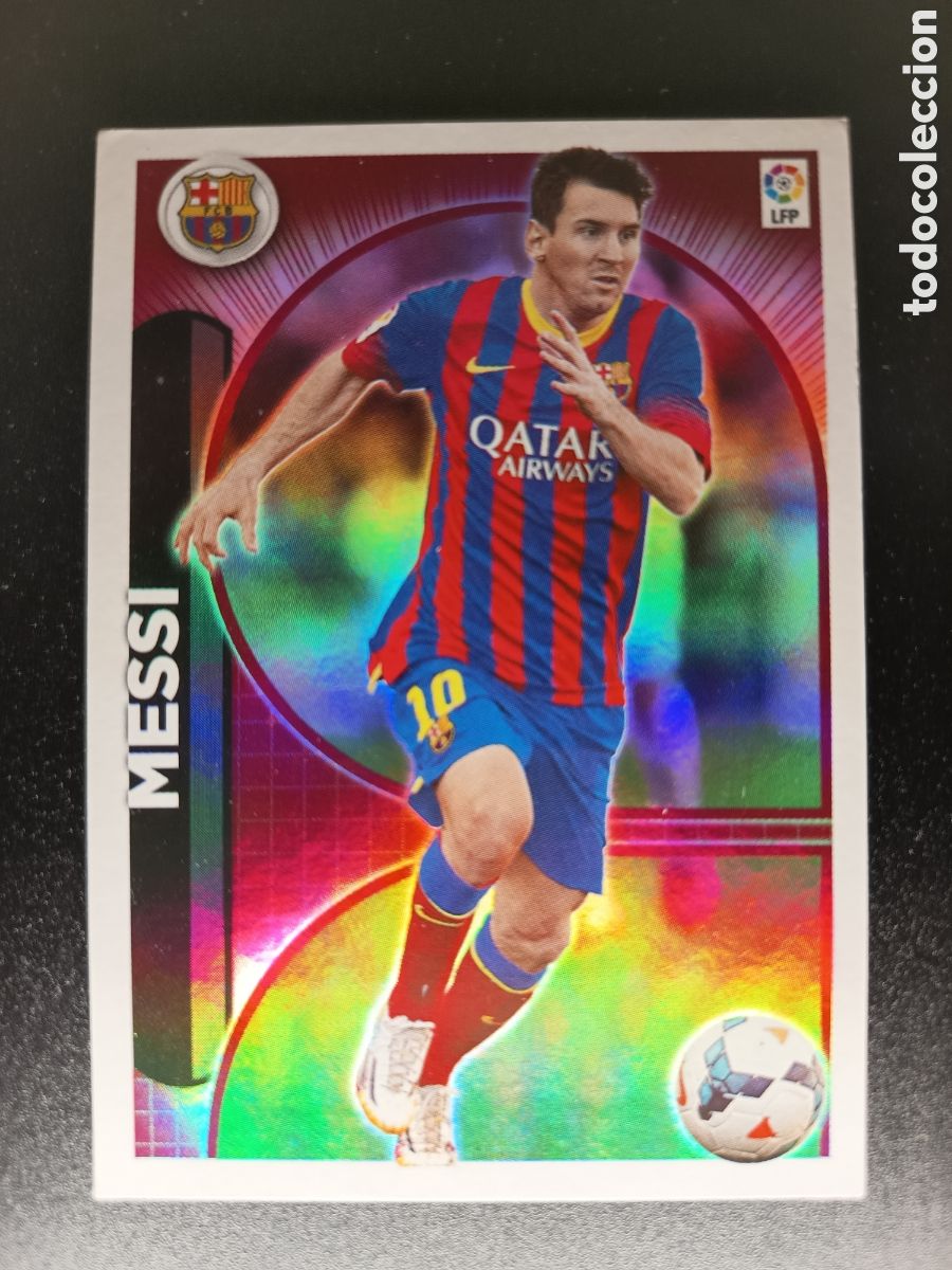 Coleccionismo cromos antiguos: SIN PEGAR CROMO STICKER N&ordm; 25 MESSI COLECCI&Oacute;N LIGA ESTE PANINI RESUMEN 2014-15 2014 2015 (VII)