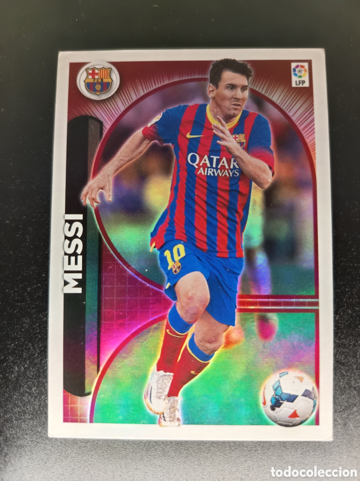 Coleccionismo cromos antiguos: SIN PEGAR CROMO STICKER N&ordm; 25 MESSI COLECCI&Oacute;N LIGA ESTE PANINI RESUMEN 2014-15 2014 2015 (VIII)