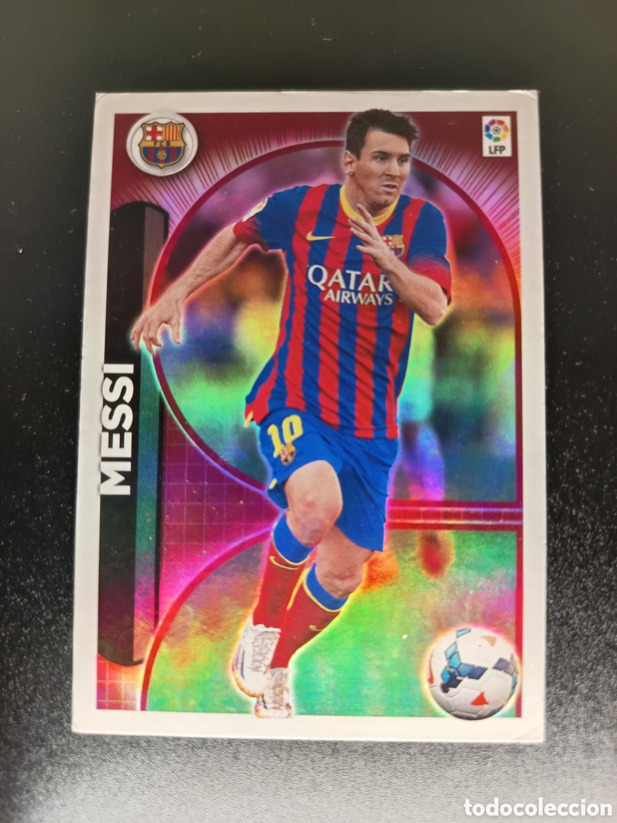Coleccionismo cromos antiguos: SIN PEGAR CROMO STICKER N&ordm; 25 MESSI COLECCI&Oacute;N LIGA ESTE PANINI RESUMEN 2014-15 2014 2015 (IX)