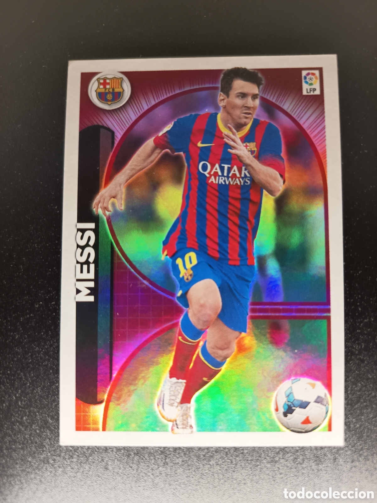 Coleccionismo cromos antiguos: SIN PEGAR CROMO STICKER N&ordm; 25 MESSI COLECCI&Oacute;N LIGA ESTE PANINI RESUMEN 2014-15 2014 2015 (XI)
