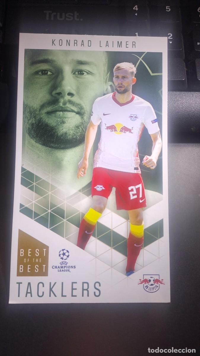 Coleccionismo cromos antiguos: CROMO KONRAD LAIMER 19 LEIPZIG TACKLERS BEST OF THE BEST 2020 2021 20 21 CHAMPIONS LEAGUE TOPPS