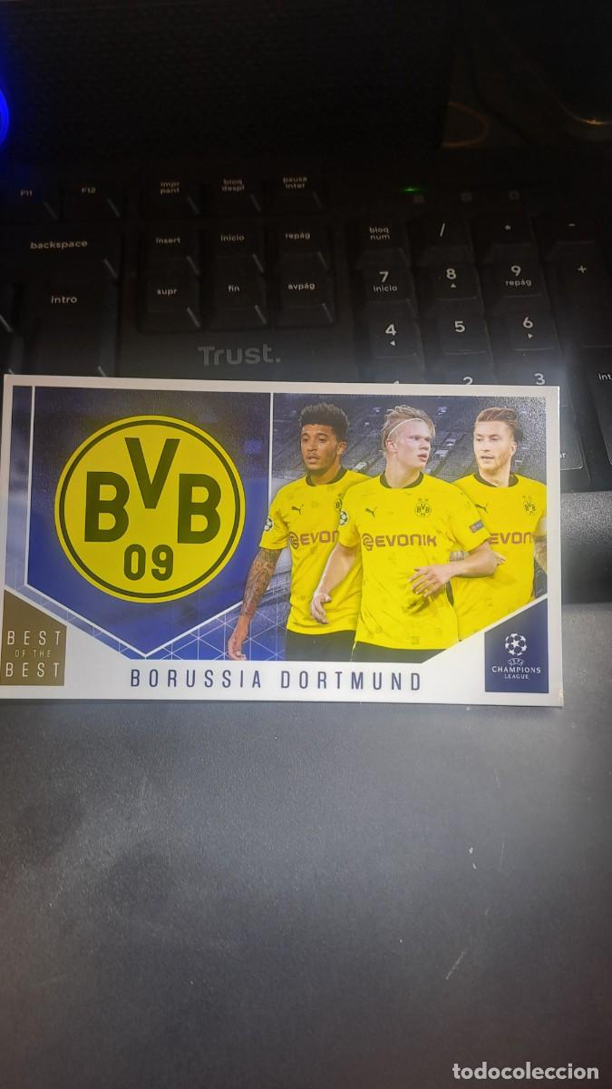 Coleccionismo cromos antiguos: CROMO BORUSSIA DORTMUND 104 HAALAND SANCHO BEST OF THE BEST 2020 2021 20 21 CHAMPIONS LEAGUE TOPPS