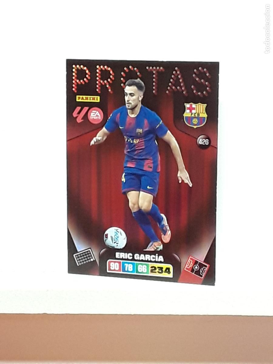 Coleccionismo cromos antiguos: ADRENALYN 2025 2026 25 26 ALBUM PANINI LIGA N 426 BARCELONA PROTAS ERIC GARCIA