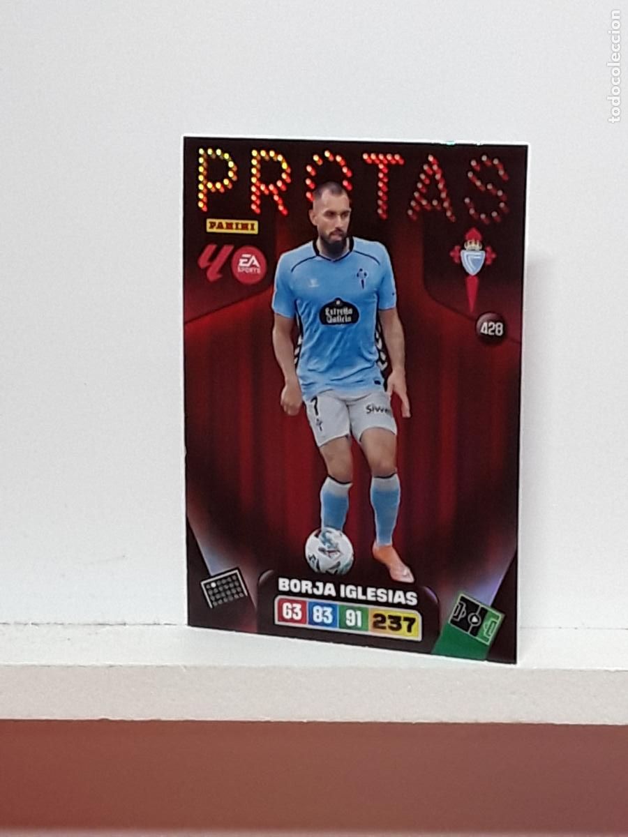 Coleccionismo cromos antiguos: ADRENALYN 2025 2026 25 26 ALBUM PANINI LIGA N 428 CELTA PROTAS BORJA IGLESIAS