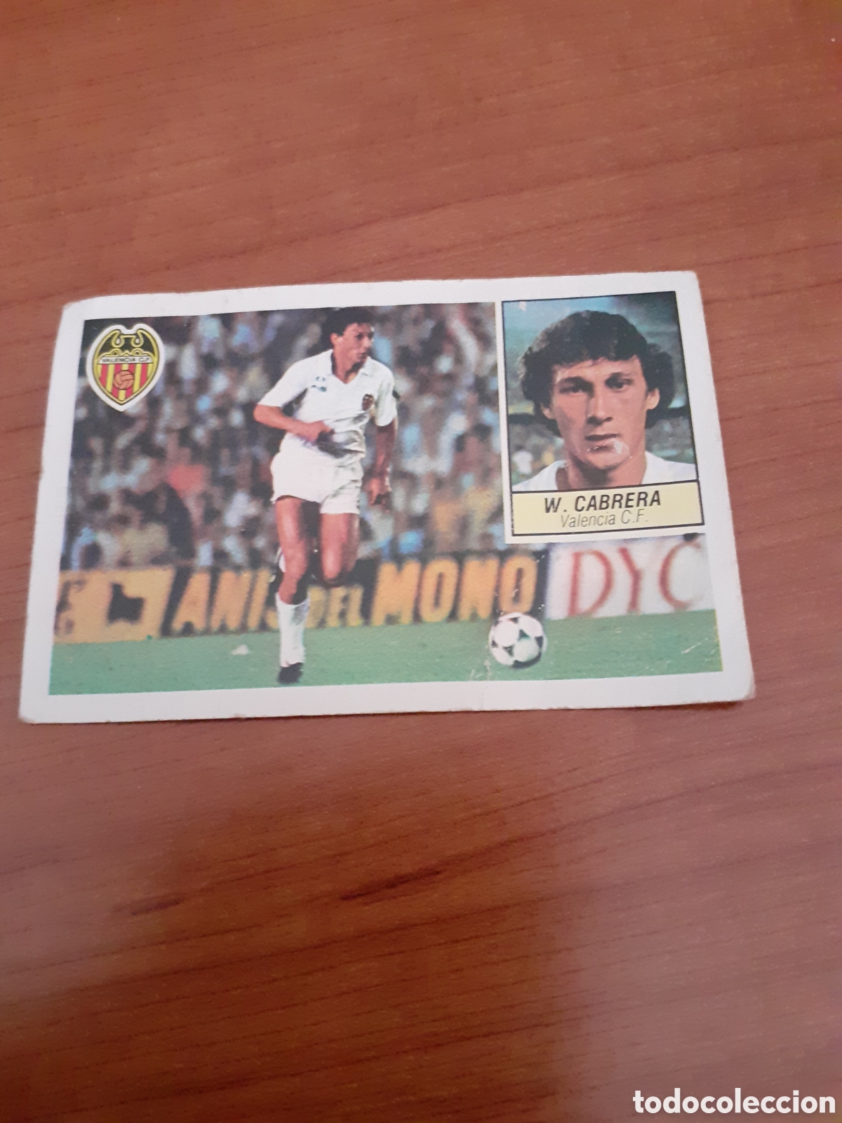 Coleccionismo cromos antiguos: EDICIONES ESTE LIGA 84 85 3 BIS CABRERA ULTIMOS FICHAJES SIN PEGAR
