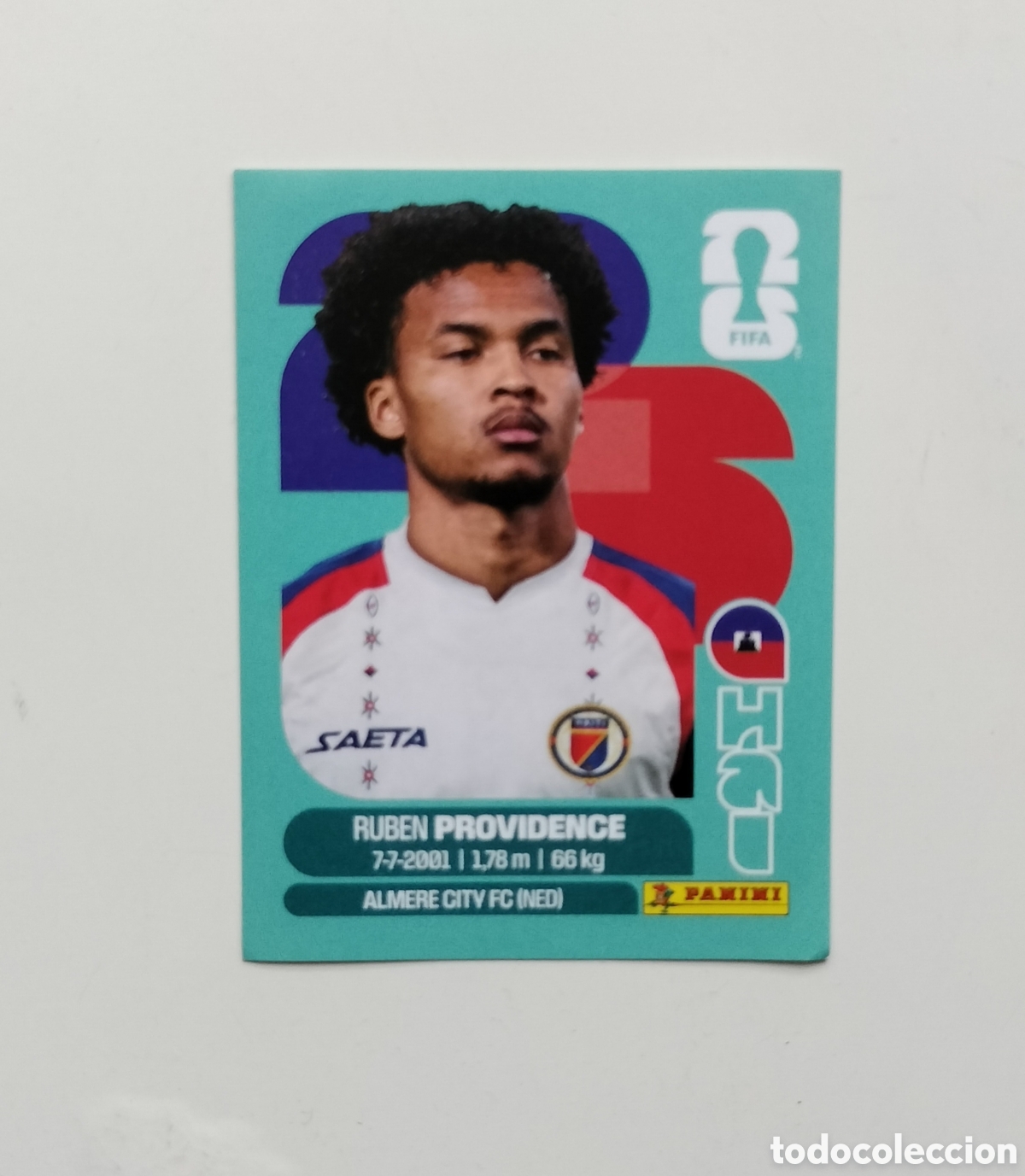 Coleccionismo cromos antiguos: HAI17 RUBEN PROVIDENCE 17 HAIT&Iacute; MUNDIAL FIFA WORLD CUP 2026 STICKER PANINI SIN PEGAR