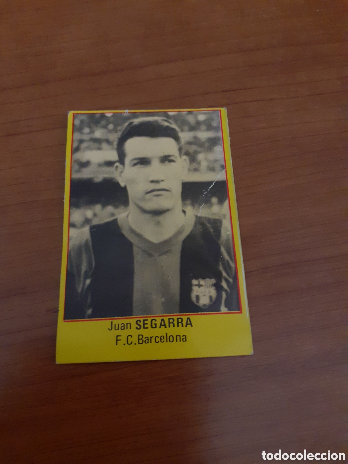 Coleccionismo cromos antiguos: M ROLLAN SUPER FUTBOL 84 JUAN SEGARRA F C BARCELONA SIN PEGAR