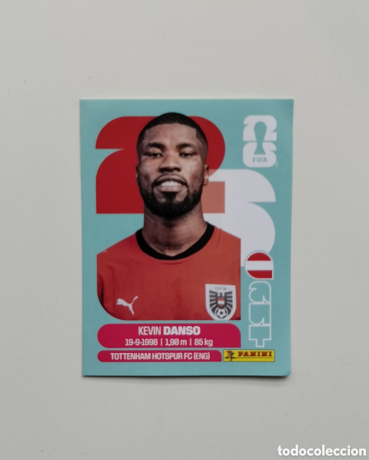 Coleccionismo cromos antiguos: CROMO PANINI MUNDIAL WORLD CUP 2026 - AUT5 AUT 5 - DANSO - AUSTRIA