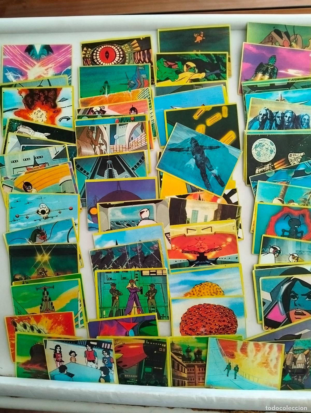 Coleccionismo cromos antiguos: LOTE 80 CROMOS, LA BATALLA DE LOS PLANETAS, EDITA DANONE