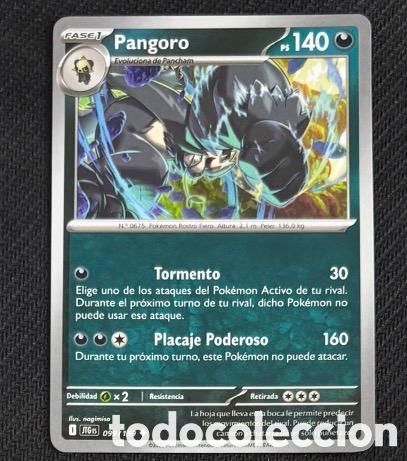 Coleccionismo cromos antiguos: 099/159 Pangoro Carta POKEMON TCG