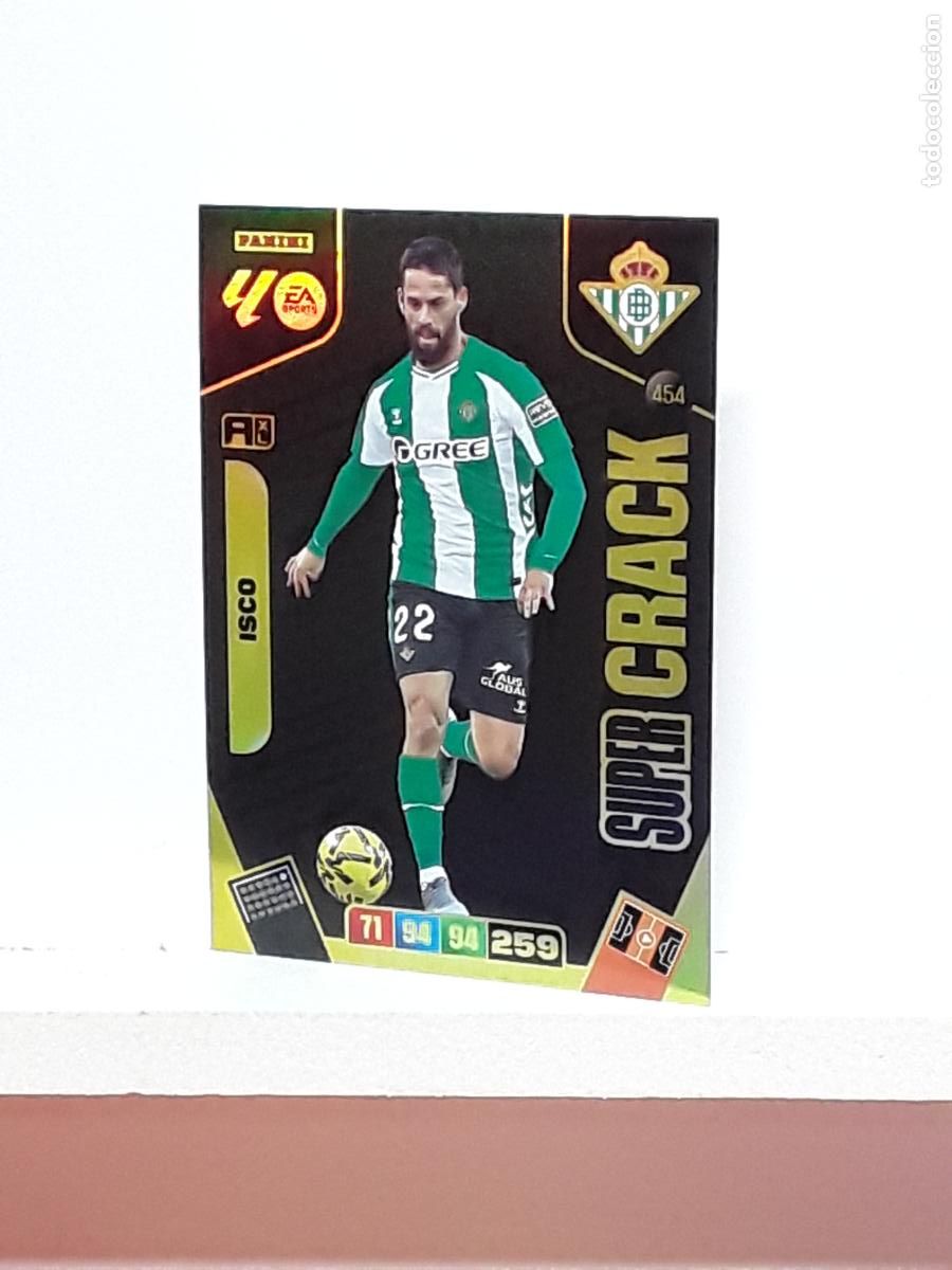 Coleccionismo cromos antiguos: ADRENALYN 2025 2026 25 26 ALBUM PANINI LIGA N 454 BETIS SUPER CRACK ISCO