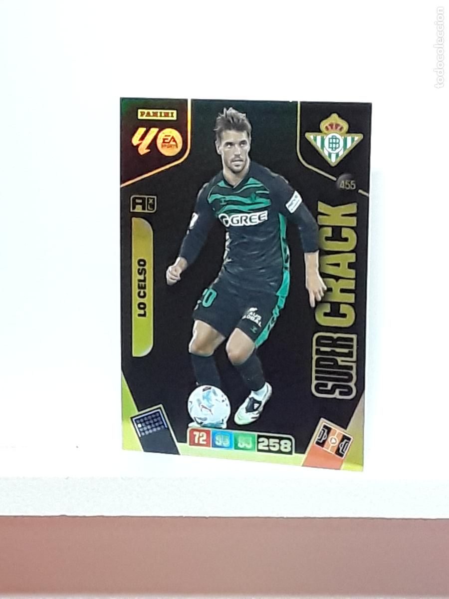 Coleccionismo cromos antiguos: ADRENALYN 2025 2026 25 26 ALBUM PANINI LIGA N 455 BETIS SUPER CRACK LO CELSO