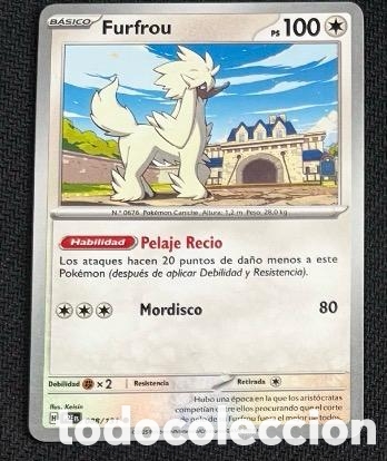 Coleccionismo cromos antiguos: 088/131 Furfrou Carta POKEMON TCG