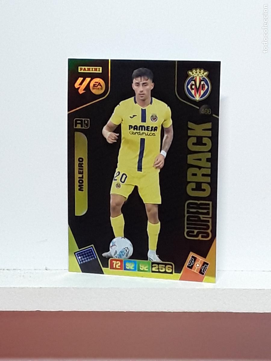 Coleccionismo cromos antiguos: ADRENALYN 2025 2026 25 26 ALBUM PANINI LIGA N 466 VILLARREAL SUPER CRACK MOLEIRO