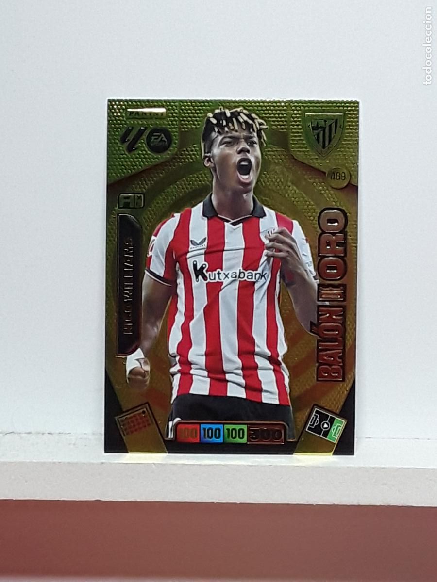 Coleccionismo cromos antiguos: ADRENALYN 2025 2026 25 26 ALBUM PANINI LIGA N 469 ATHLETIC BALON DE ORO BO NICO WILLIAMS