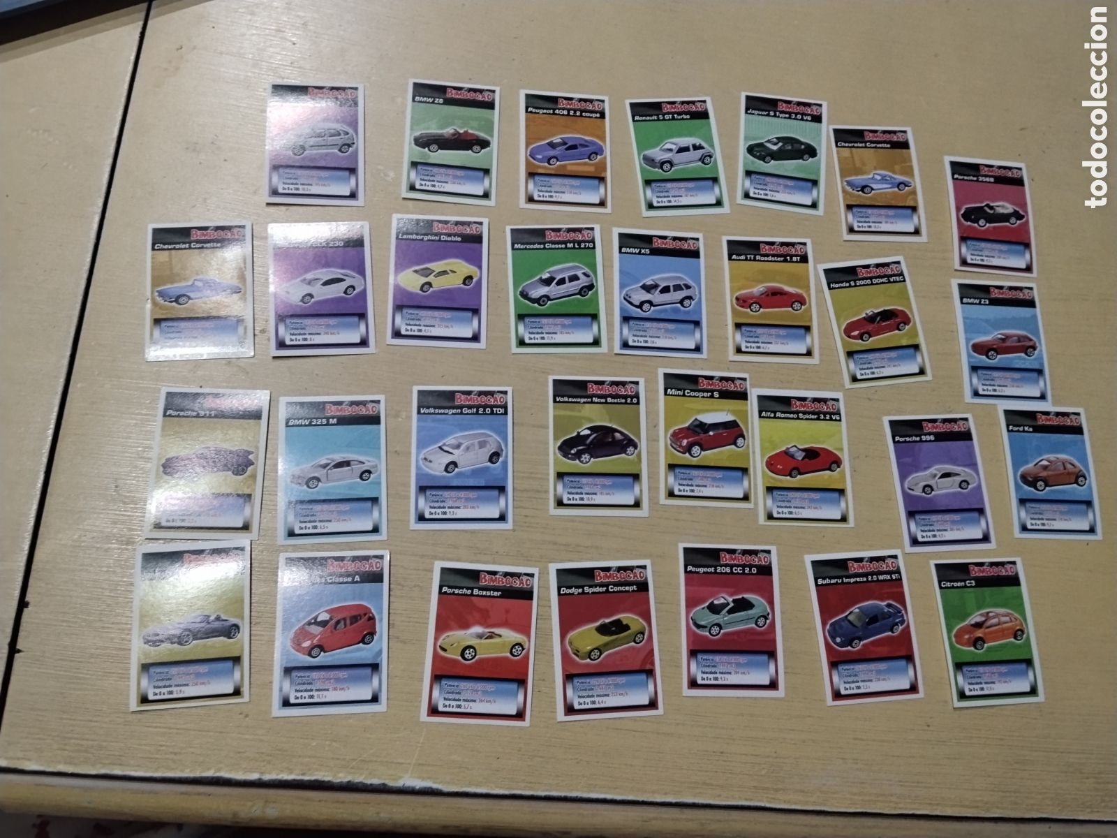 Coleccionismo cromos antiguos: BIMBOCAO SOBRE RODAS- PORTUGAL ( Colecci&oacute;n Completa )