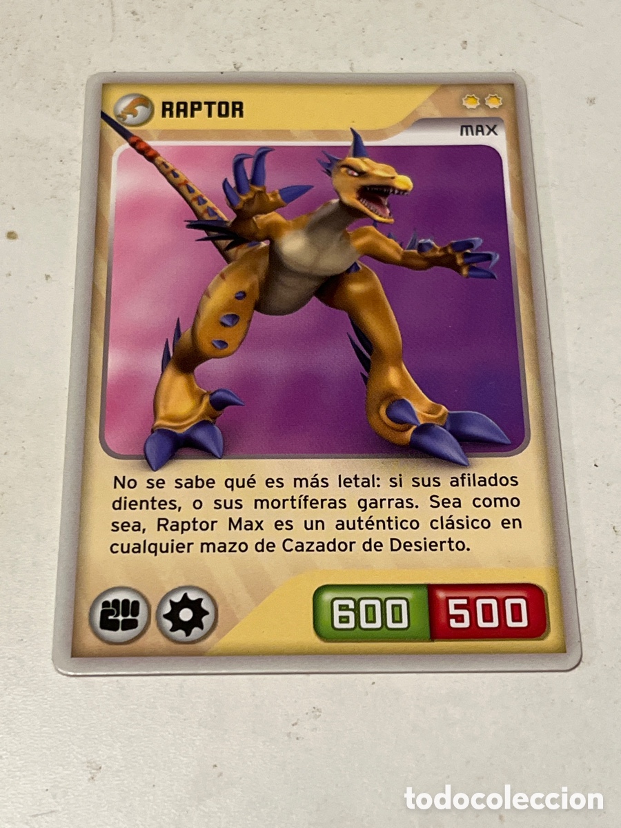 Coleccionismo cromos antiguos: Cromo PANINI Invizimals 2009-2013 N&deg;126 Raptor