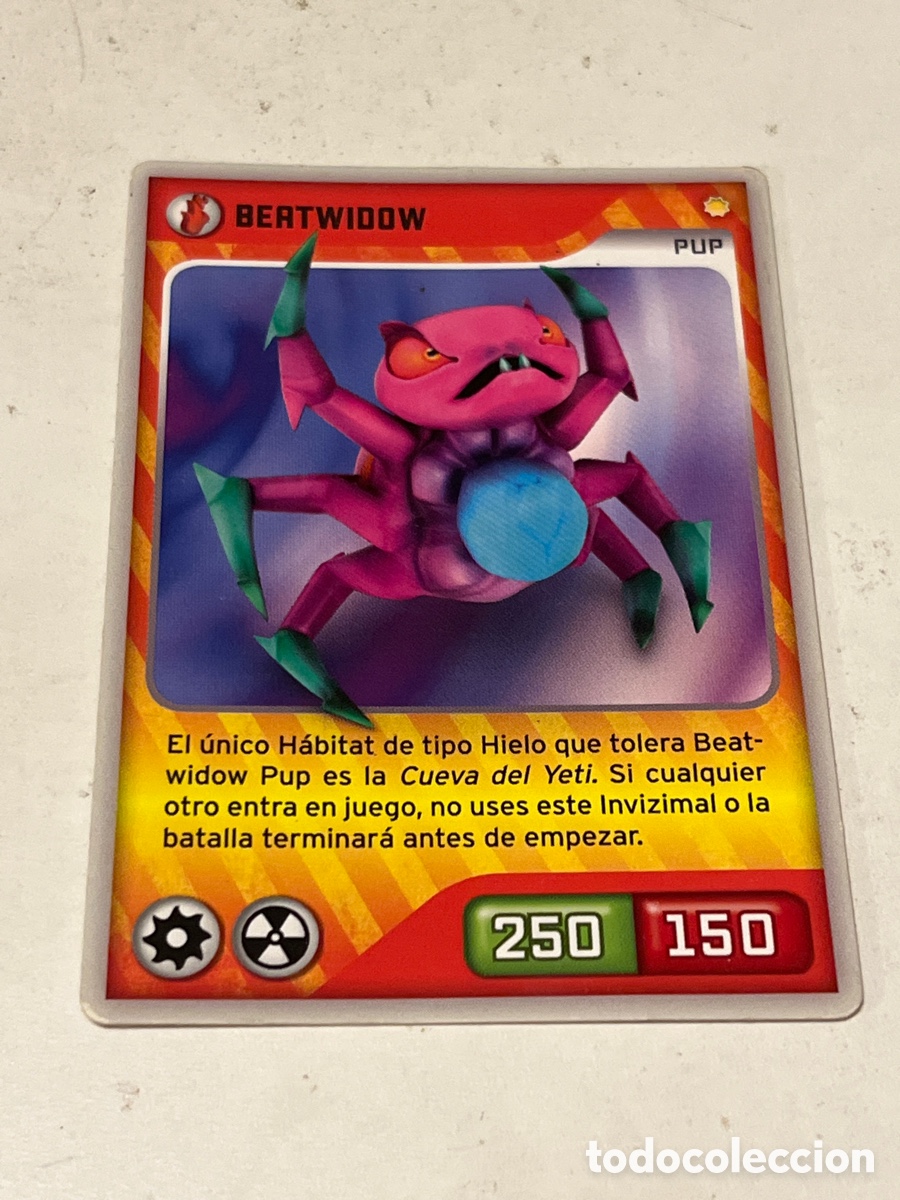 Coleccionismo cromos antiguos: Cromo PANINI Invizimals 2009-2013 N&deg;001 Beatwidow