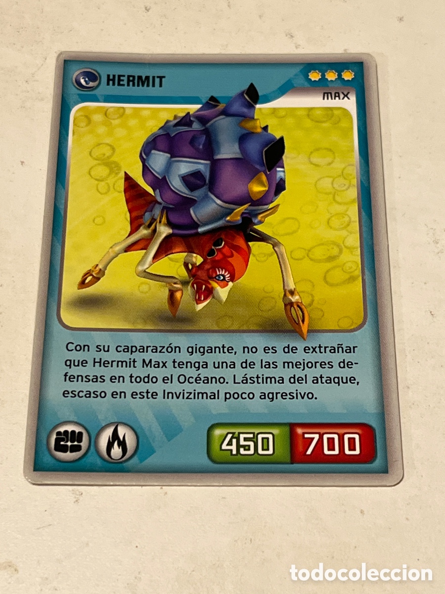 Coleccionismo cromos antiguos: Cromo PANINI Invizimals 2009-2013 N&deg;213 Hermit