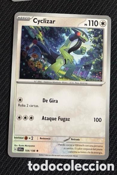 Coleccionismo cromos antiguos: 164/198 Cyclizar Carta POKEMON TCG