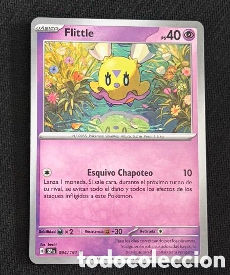 Coleccionismo cromos antiguos: 094/191 Flittle Carta POKEMON TCG
