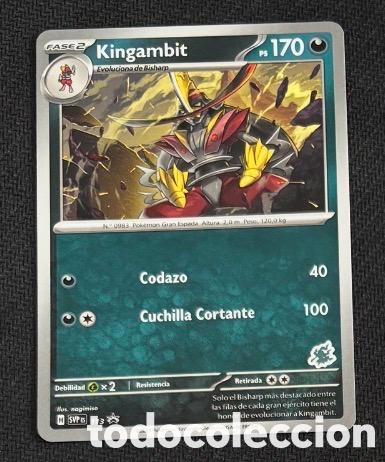 Coleccionismo cromos antiguos: 113 Kingambit Carta POKEMON TCG
