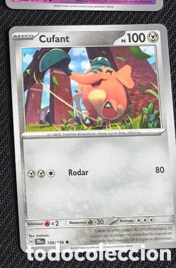 Coleccionismo cromos antiguos: 109/159 Cufant Carta POKEMON TCG