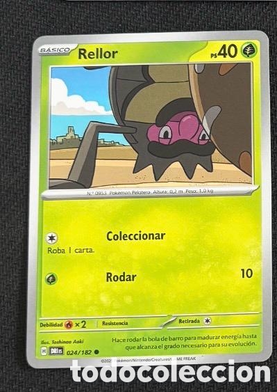 Coleccionismo cromos antiguos: 024/182 Rellor Carta POKEMON TCG