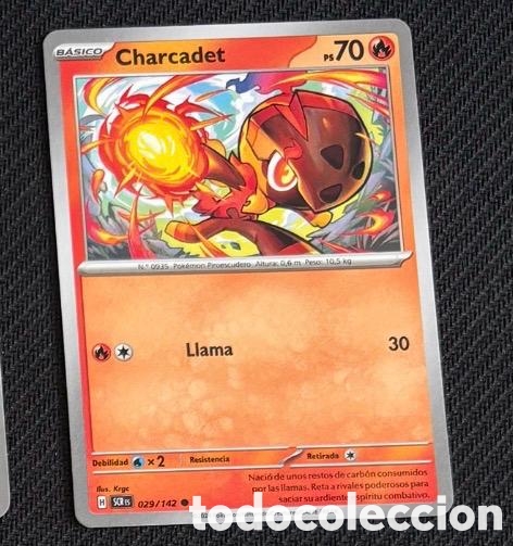 Coleccionismo cromos antiguos: 029/142 Charcadet CARTA POKEMON TCG