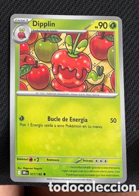 Coleccionismo cromos antiguos: 017/182 Dipplin CARTA POKEMON TCG